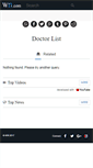 Mobile Screenshot of doctorlist.com